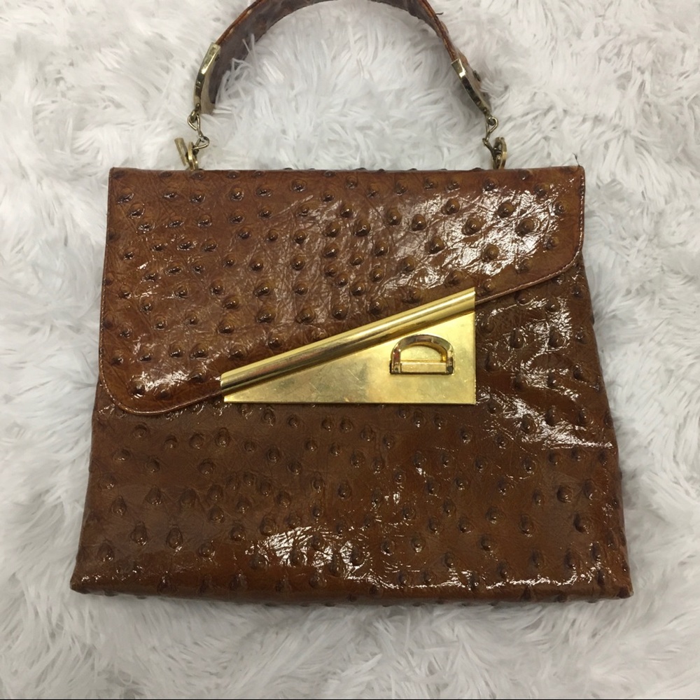 Vintage Ostrich handbag
